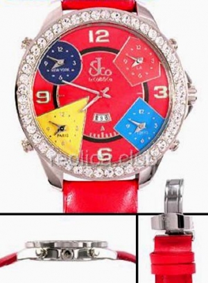 ジェイコブ＆カンパニー5タイムゾーンフルサイズのレプリカ時計 #4