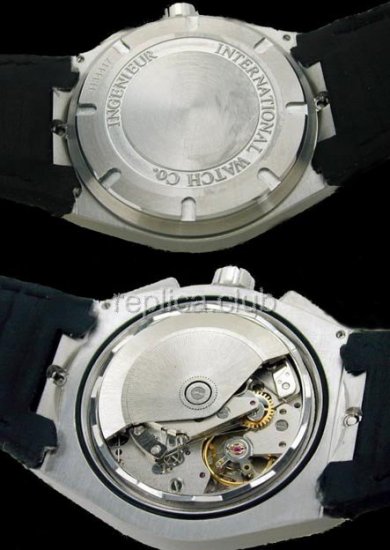 IWCのIngeniuerクロノグラフ。スイス時計のレプリカ