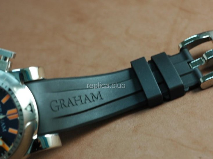 Graham Chronofighter DRIVER 1000FTスイス時計のレプリカ #1
