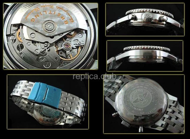 ブライトリングのNavitimer遺産、ETAのムーブメント。スイス時計のレプリカ