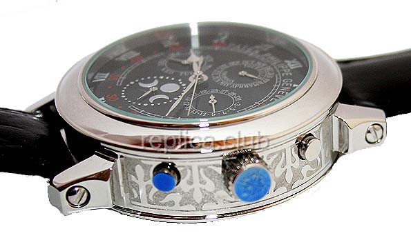 パテックフィリップスカイムーングランドコンプリケーションのレプリカ時計 #3
