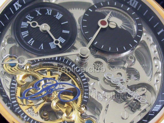 ブレゲスケルトントゥールビヨンレプリカ時計 #1