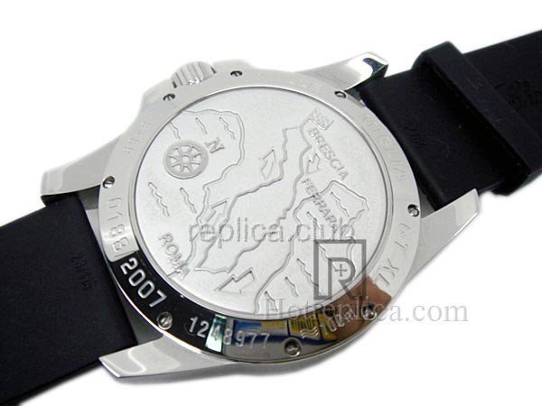 ショパールマイルMilgiaのグランツーリスモ契約GMTまでですスイス時計のレプリカ #3