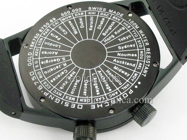 ポルシェデザインのWorldtimerレプリカ時計 #1