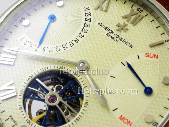 ヴァシュロンコンスタンタンのコンスマルトのトゥールビヨン日日レプリカ時計 #1