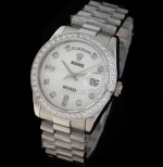 Aniversário Rolex Day-Date Swiss Replica Watch #1