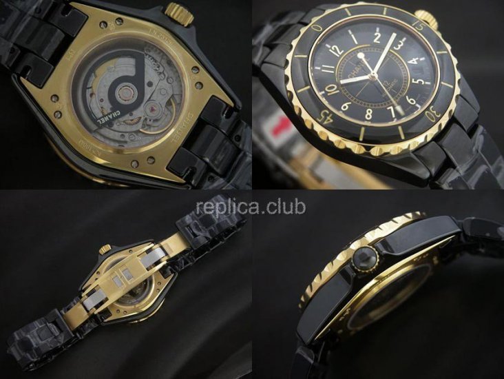 Chanel J12 processo cerâmica e Replica Watch braclet #3