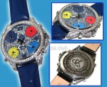 Jacob & Co Cinco Time Zone Replica Watch Full Size #11