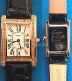 Cartier Tank Americaine Moyen Replica Watch Diamonds #1