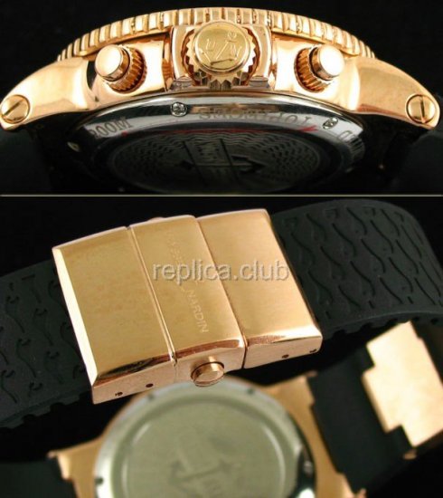 Ulysse Nardin Limited Editions Maxi selo Blue Marine Chronograph Watch Replica #3