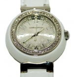 Louis Vuitton Tambour Quartz Watch Replica Diamonds #4