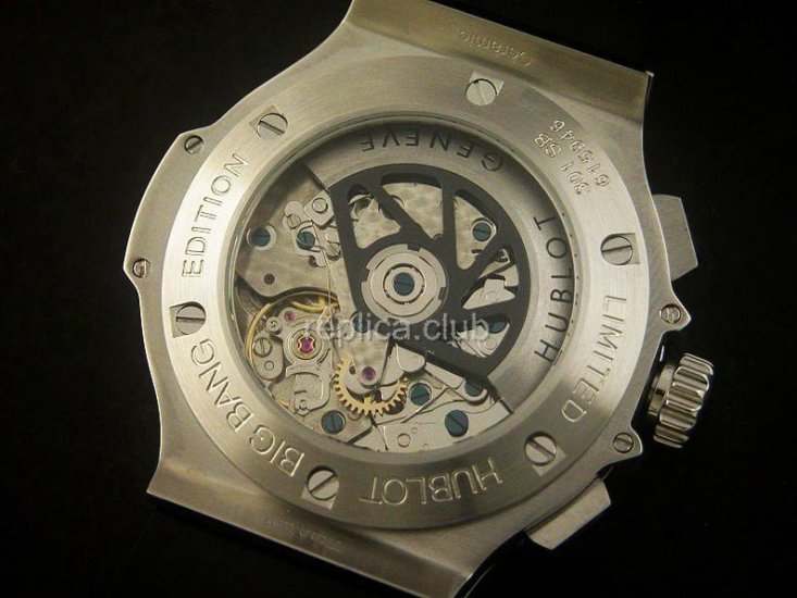 Hublot Big Bang Skeleton Automático Swiss Replica Watch #2