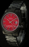 Rolex Datejust Dial Vermelho Swiss Replica Watch
