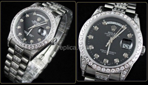 Pulseira Rolex Oyster Perpetual Day-Date presidencial Swiss Replica Watch