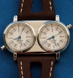 Cartier Dois Time Zones Replica Watch Quartz #3