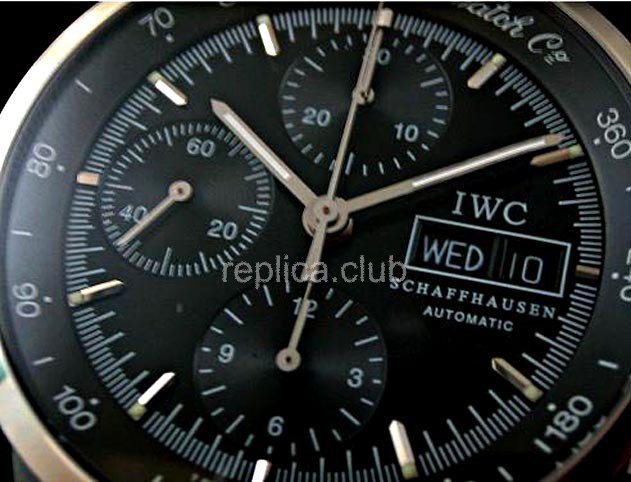 IWC Ratrapante GST Chrono fração de segundo Swiss Replica Watch #1