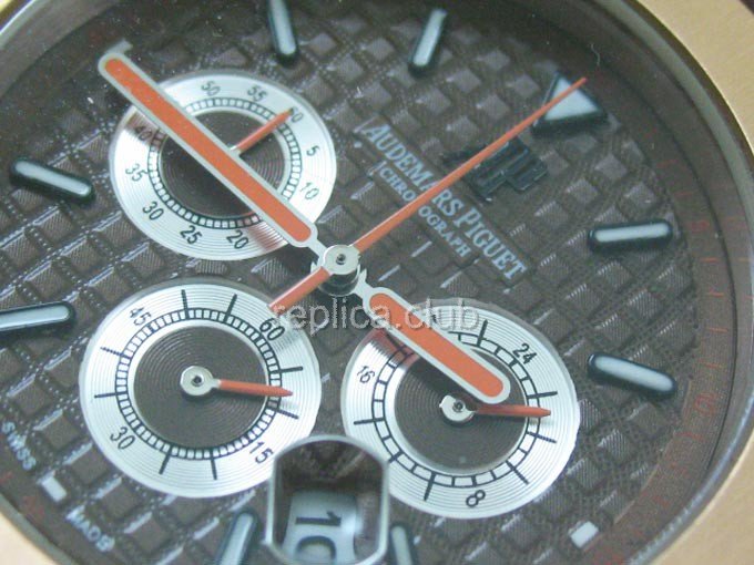 Audemars Piguet Royal Oak City 30 º aniversário de Velas Chronograph Watch Replica Limited Edition #1