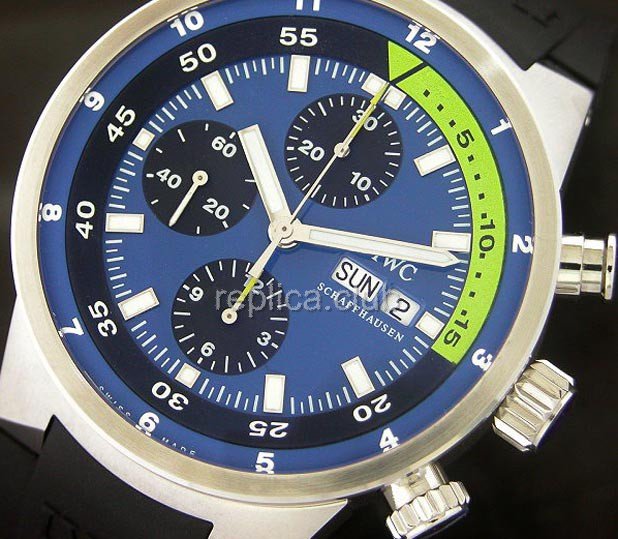 Special Edition IWC Cousteau Divers Aquatimer Chronograph Swiss Replica Watch
