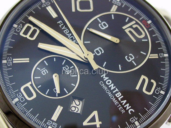 Montblanc Flyback Replica Watch automática #4