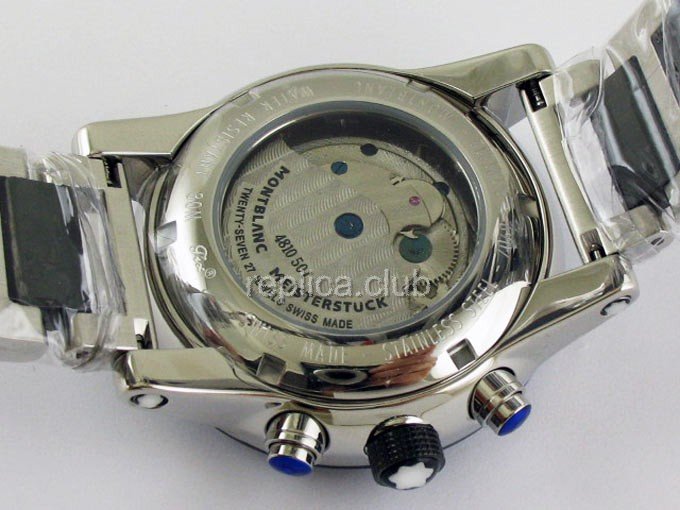 Montblanc Flyback Replica Watch automática #4