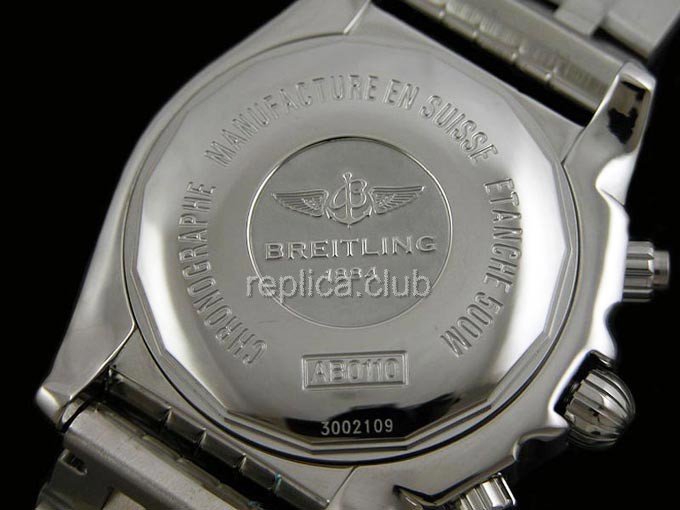Breitling Chronomat B1 suíços réplica de carbono #2