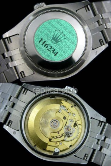 Ойстер Rolex Perpetual DateJust Swiss Watch реплики #9