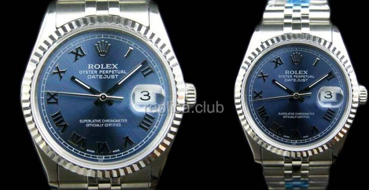 Ойстер Rolex Perpetual DateJust Swiss Watch реплики #5
