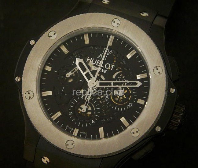 Hublot Big Bang Автоматическая Skeleton Swiss Watch реплики #1