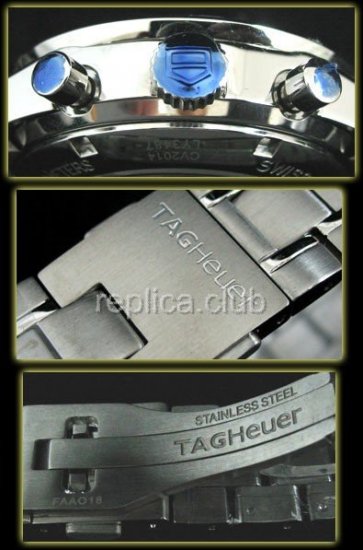 Tag Heuer Carrera Racing Chrono Tachymeter швейцарских Movment Swiss Watch реплики #1