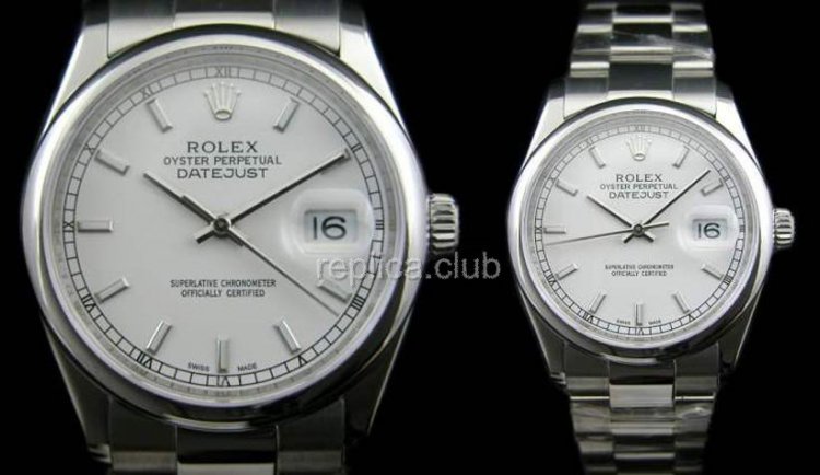 Ойстер Rolex Perpetual DateJust Swiss Watch реплики #11