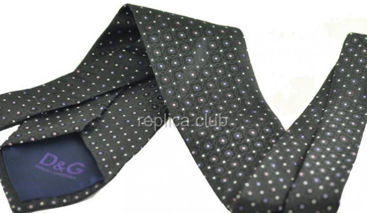 Dolce Gabbana и галстук и запонки набора реплик #2