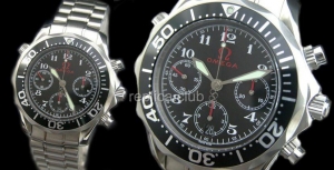 Omega Seamaster Олимпийских Timeless хронограф Swiss Watch реплики