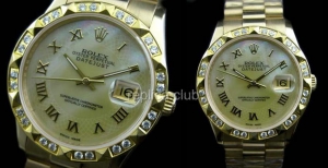 Ойстер Rolex Perpetual DateJust Swiss Watch реплики #46