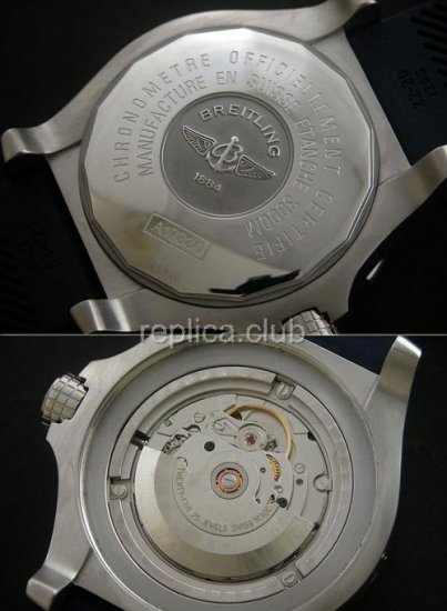 Breitling Aeromarine Сивулф Avenger Swiss Watch реплики #3