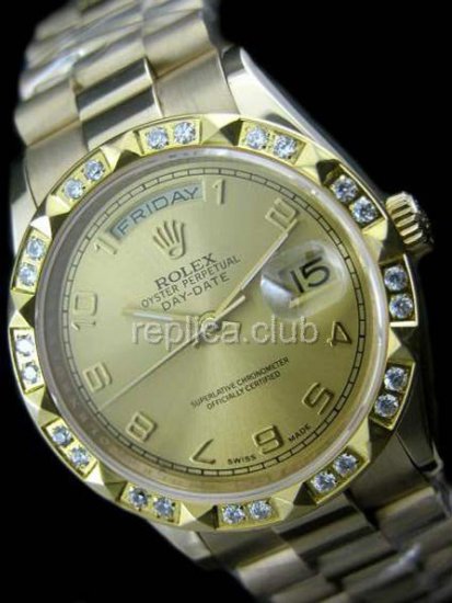 Ойстер Rolex Perpetual Day-Date Swiss Watch реплики #31