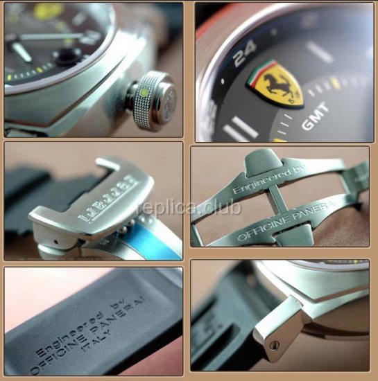 Ferrari Scuderia GMT Swiss Watch реплики