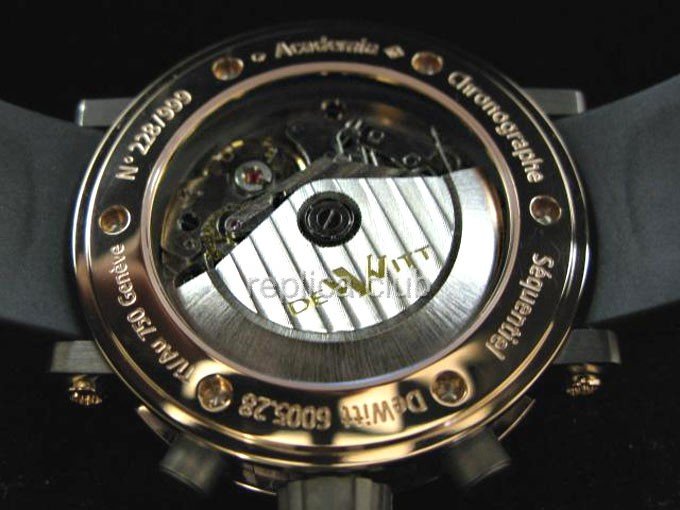 ДеВитт Академии Chronograph Swiss Watch реплики #1