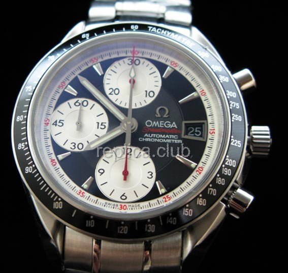 Omega Speedmaster Дата Chronograph Swiss Watch реплики #3