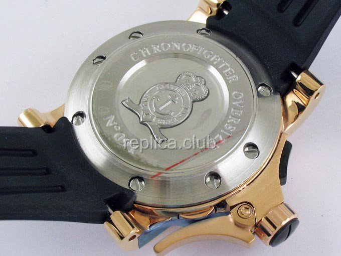 Грэм негабаритных Chronofighter классические часы Реплика Хронограф #2