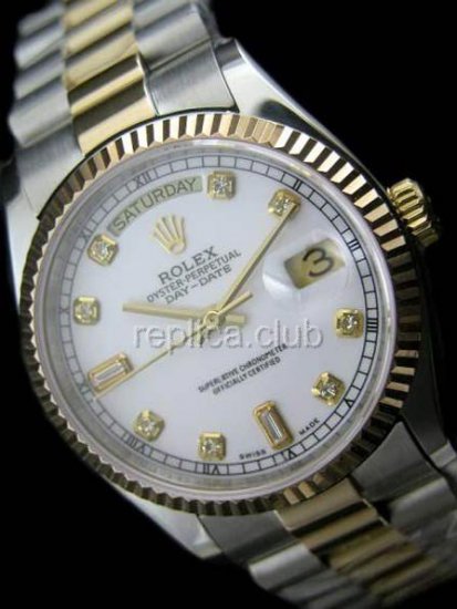 Rolex Oyster Perpetual Day-Date Swiss Replica Watch #10