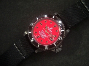 Rolex Submariner Red Swiss Replica Watch #2