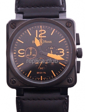 Bell & Ross Instrument BR01-96 Chronograph Replica Watch #1