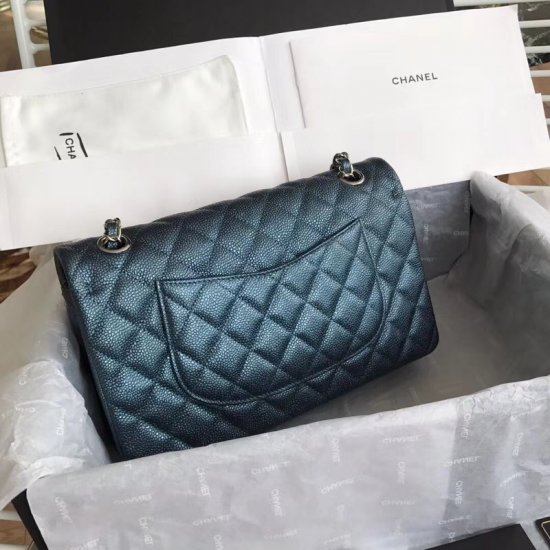 Chanel Classic Double Flap Bag – Caviar & Medium & Blue