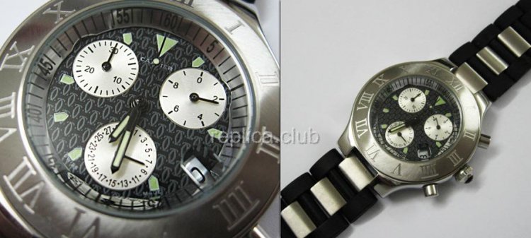 Cartier müssen 21 Chronoscaph Replica Watch #1