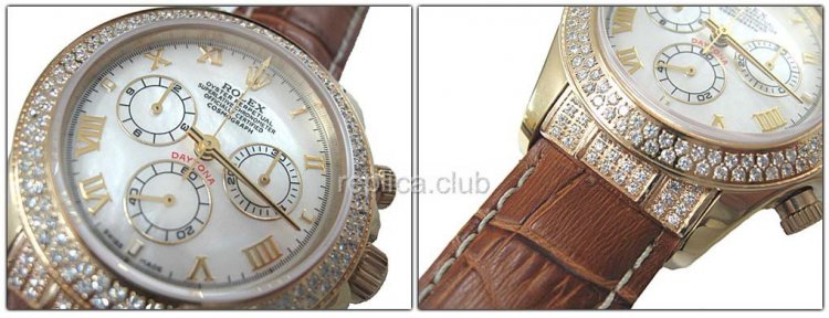 Rolex Daytona Diamonds Swiss Replica Watch #2