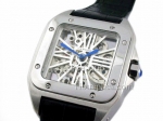 Cartier Santos 100 replicas relojes Squelette #2