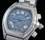 Cartier Roadster Calendar Replica Watch #7