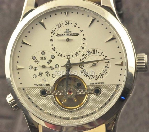 Jaeger Le Coultre Master Grande Tradition Tourbillon Replik Perpetual Calendar #2