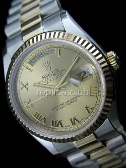 Rolex Oyster Perpetual Day-Date Swiss Replica Watch #14