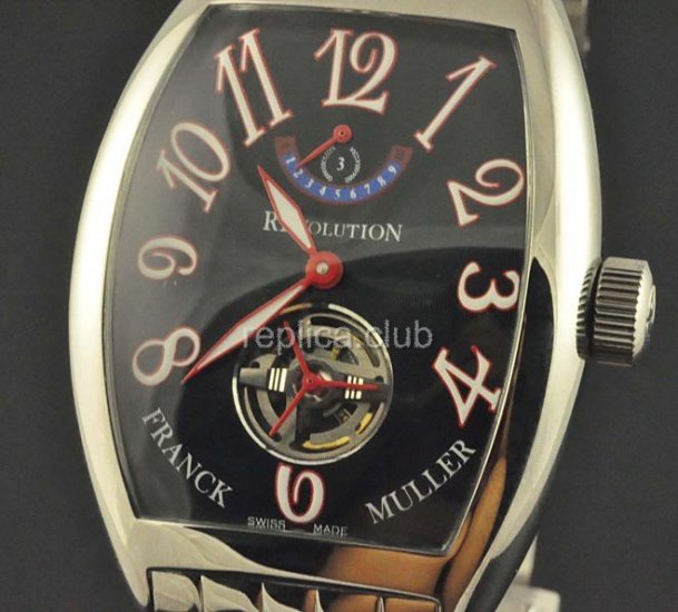 Franck Muller революции Power Reserve Tourbillon реплики Смотреть #2